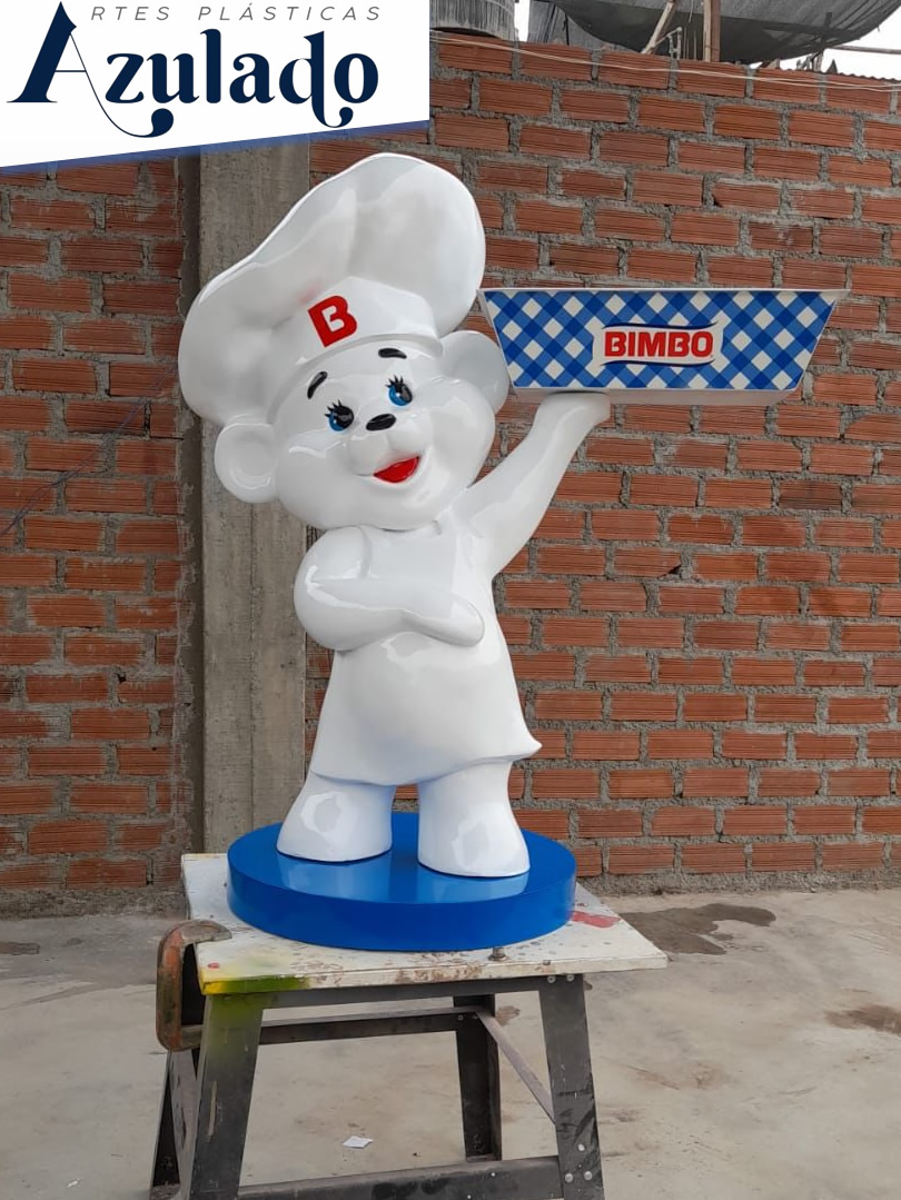 esculturas en fibra de vidrio